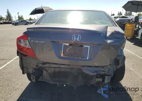 2012 Honda Civic Lx from USA, damaged, VIN JHMFB2F59CS006129